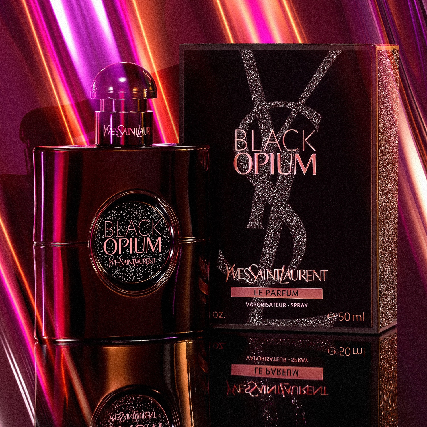 その他 Yves Saint Laurent Black Opium 50ml YVES SAINT LAURENT Yves Saint Laurent Opium Black EDP 50 ML Kadın