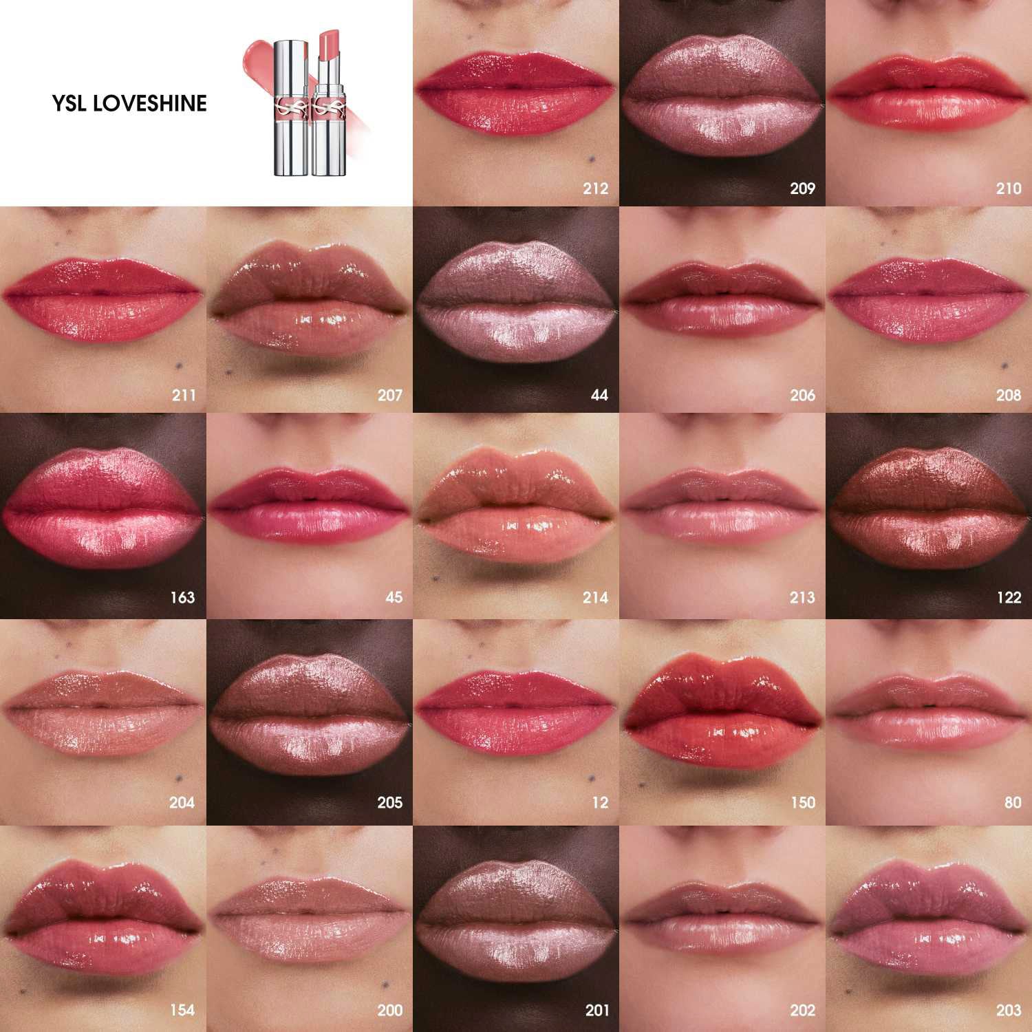 YSL Loveshine - Rouge à lèvres brillant et soin de YVES SAINT LAURENT ≡ ...