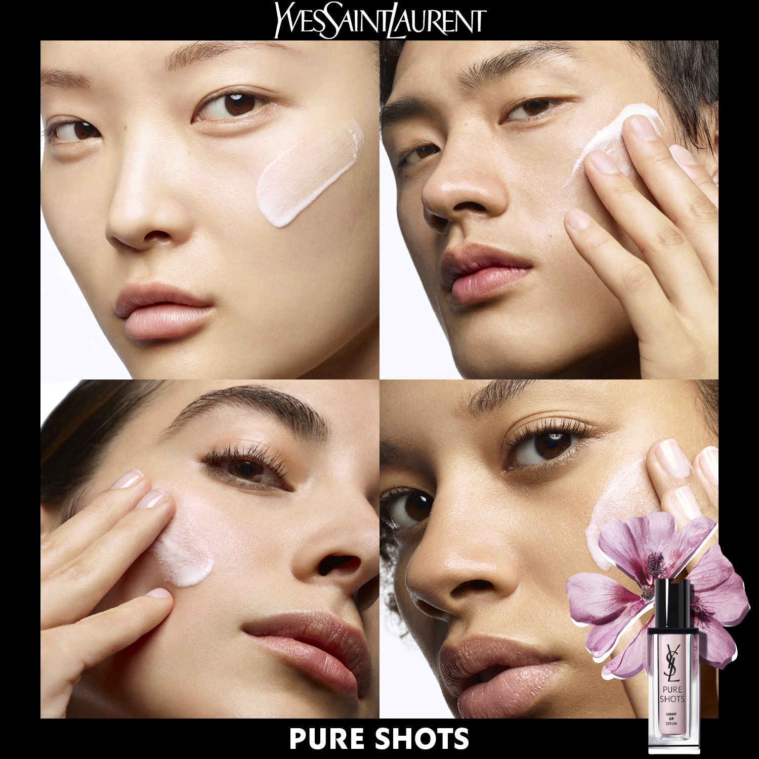 Yves Saint Laurent Pure Shots　Serum 30ml Serum restartujące na noc PURE SHOTS Zabiegi do twarzy Yves