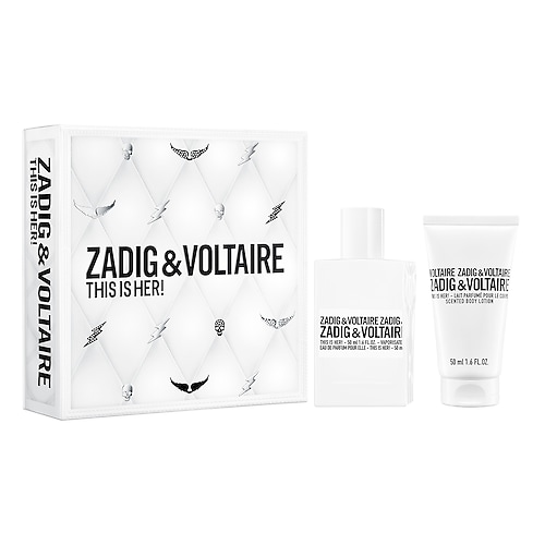 Zadig & Voltaire - This is Her – Set Eau de parfum with Body lotion | 7.89141e+08 -this is her coffret this is her ml