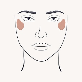 105 HIGHLIGHT - Brocha para rostro