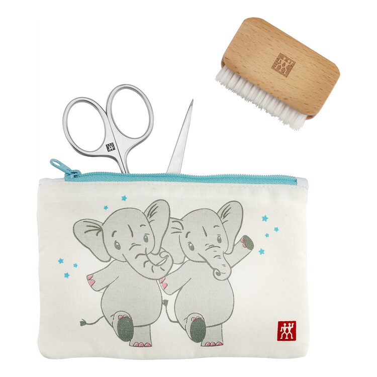 Baby und Kinder Maniküre - Set 3tlg. mit Nagelschere