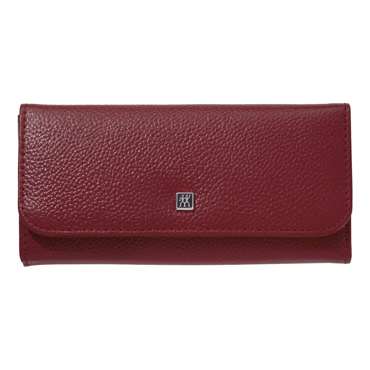 Maniküre Pediküre Set 5tlg. Mit Nagelknipser, Leder, Rot