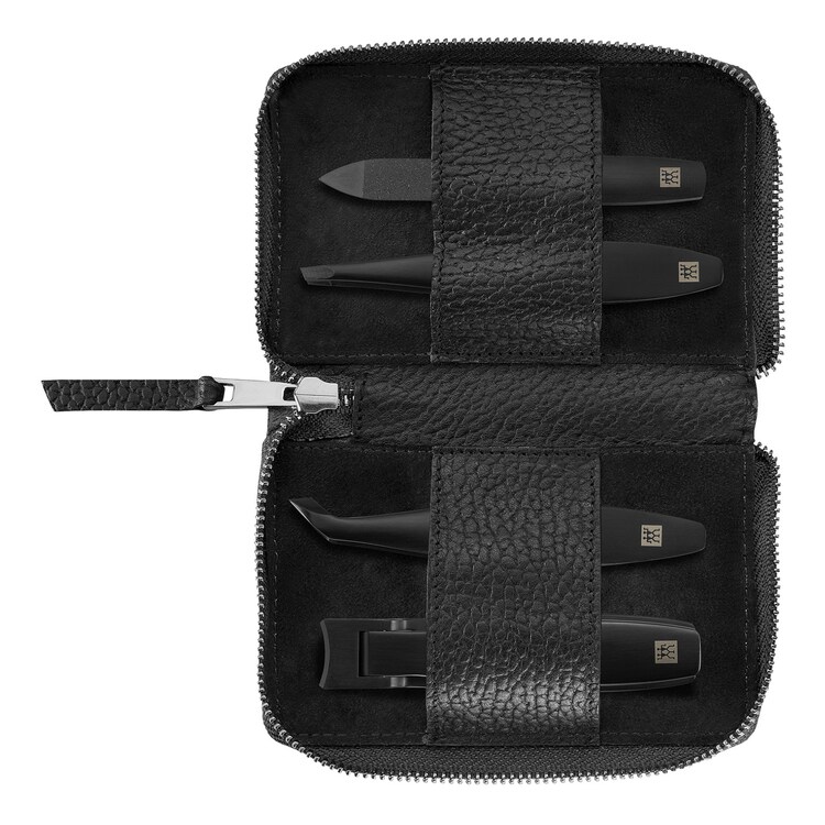 Maniküre Pediküre Set 4tlg - mit Nagelknipser