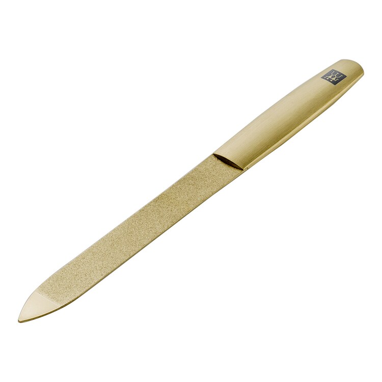 TWINOX® Saphir Nagelfeile 130mm - Gold Matt