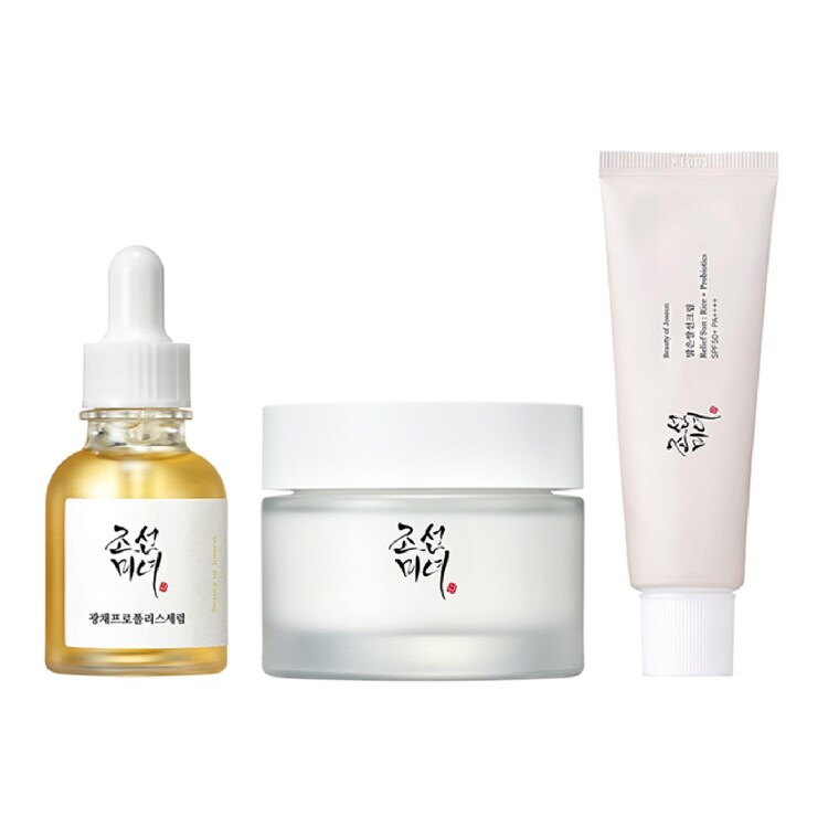 Combo skincare Beauty of Joseon - Compre 3 e leve 1 grátis* - O produto de menor valor será oferecido.