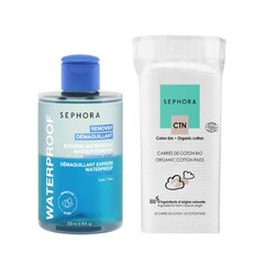 Bundle Waterproof Express Remover, Sephora Collection