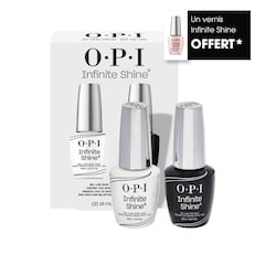 Un vernis Infinite Shine offert dès l’achat d’un duo Infinite Shine Base & Top Coat, OPI