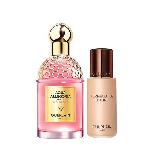GUERLAIN - Duo Aqua Allegoria Florabloom Forte et Terracotta Le Teint fond de teint