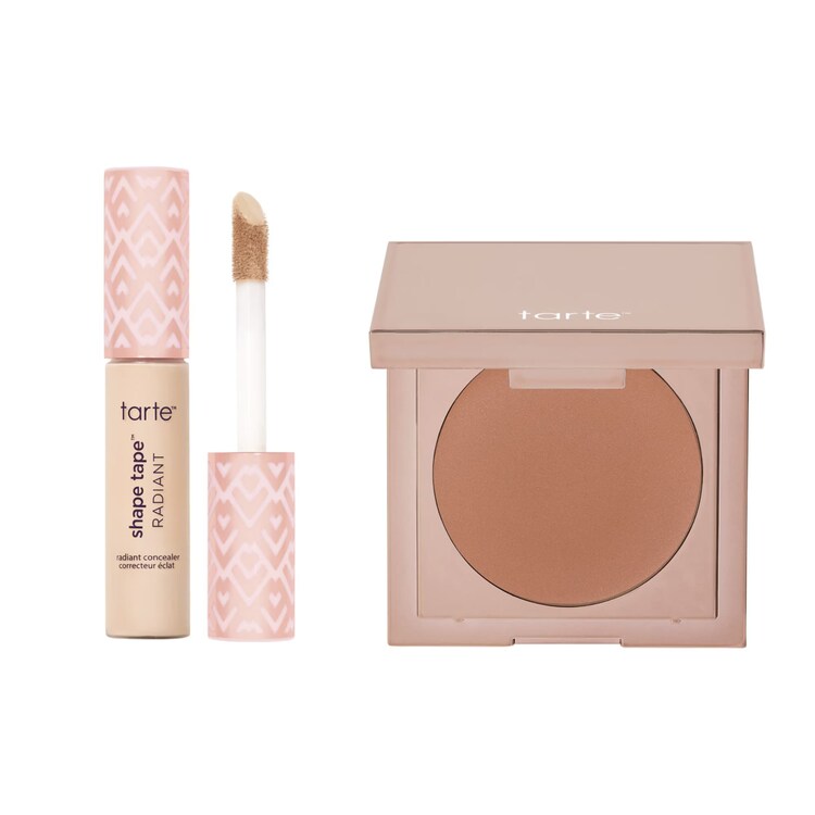 Shape Tape Radiant Concealer + CC colored clay