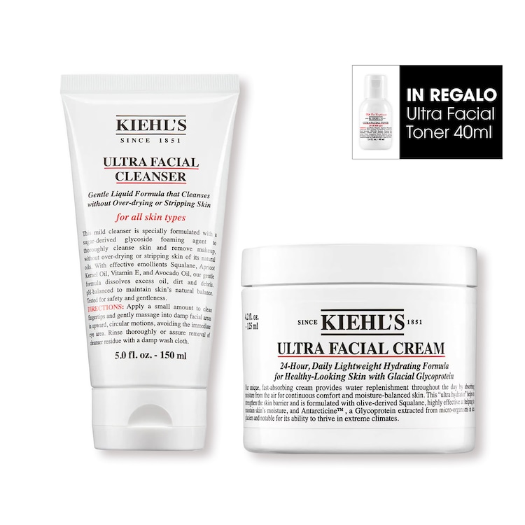 Cleanser + Ultra facial cream