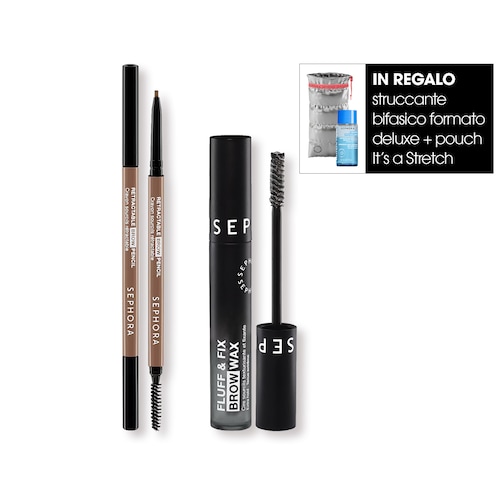 SEPHORA COLLECTION - Retractable Brow Pencil + Brow Fluff & Fix