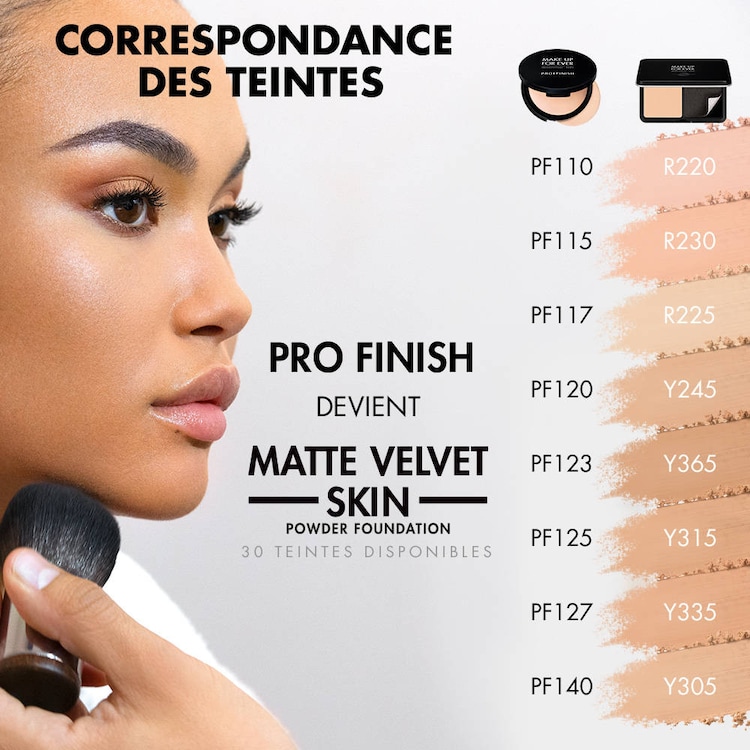 Mat Velvet Matte Velvet Skin Compact Puder Foundation