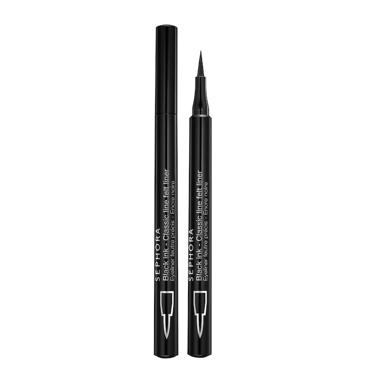 Black Ink - Eyeliner rotulador preciso resistente al agua