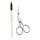 Brow Shaping Scissors & Brush - Ciseaux et brosse à sourcils
