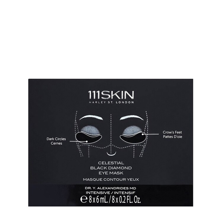 Celestial Black Diamond Eye Mask