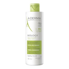 Biology - Lait D&eacute;maquillant Dermatologique Hydra-Nettoyant, A-DERMA