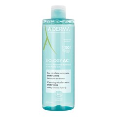 Biology Ac - Eau micellaire nettoyante purifiante, A-DERMA
