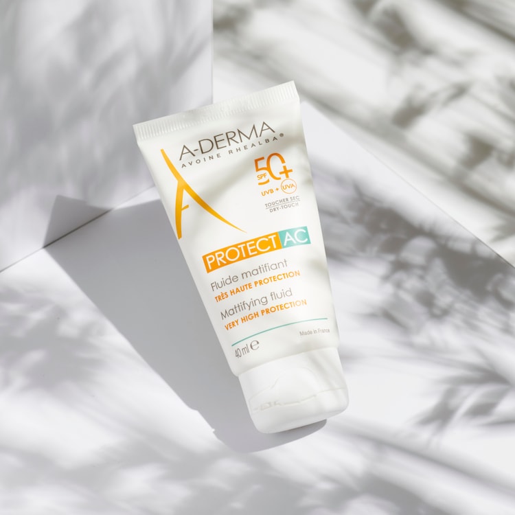 Protect AC - Fluide solaire visage matifiant SPF50+