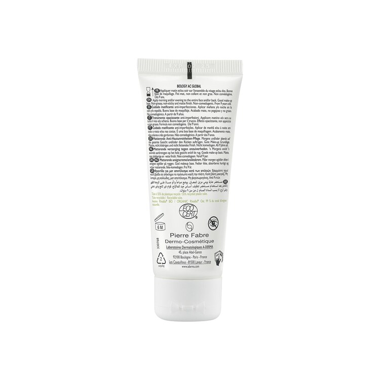 Biology Ac Global - Soin matifiant anti-imperfections