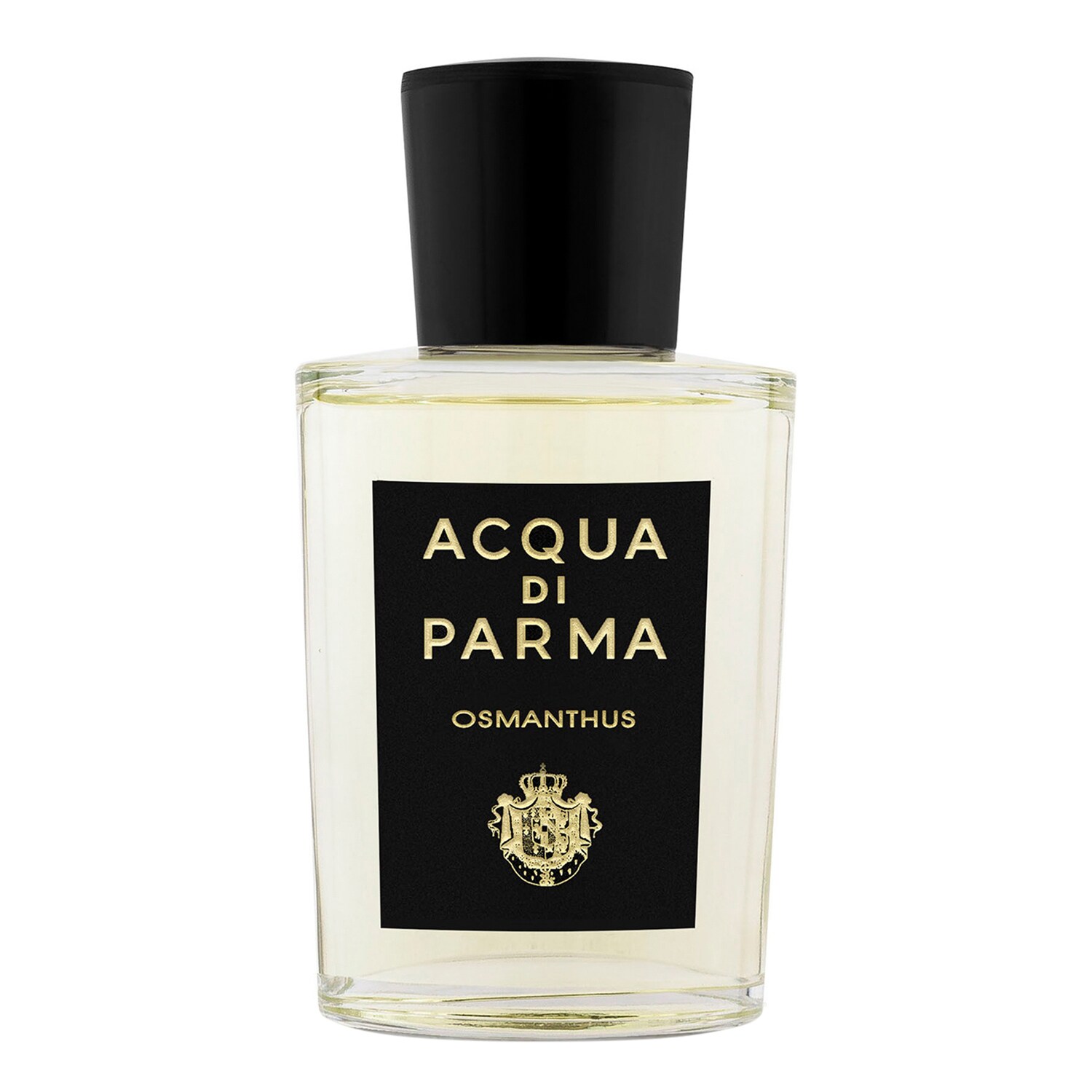Flakon parfému ACQUA DI PARMA v černé a zlaté barvě