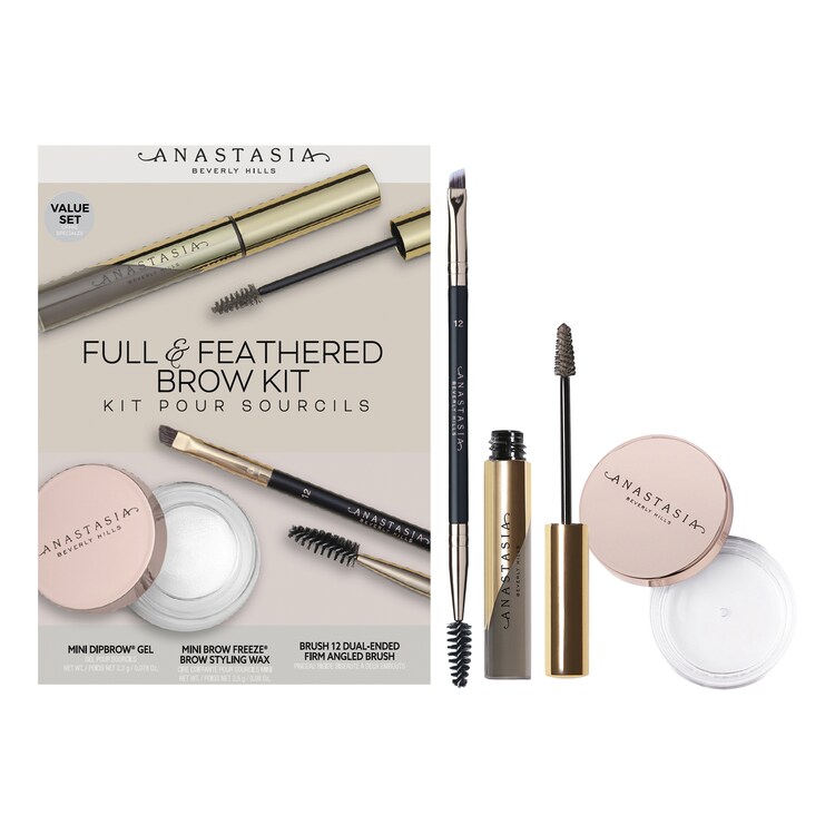 Full & Feathered Brow Kit - Zestaw do brwi