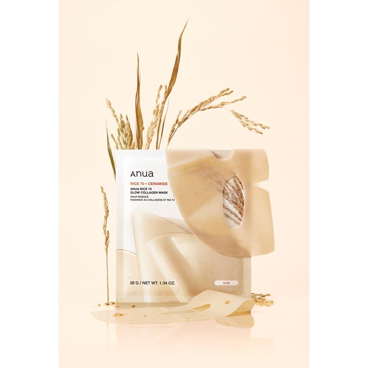 Rice 70 Glow Collagen Mask - Masca hidrogel cu colagen pentru hidratare suprema