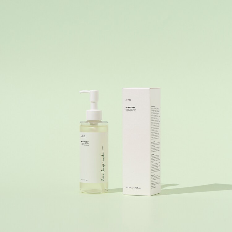 Heartleaf Pore Control Cleansing Oil - Óleo de limpeza desmaquilhante