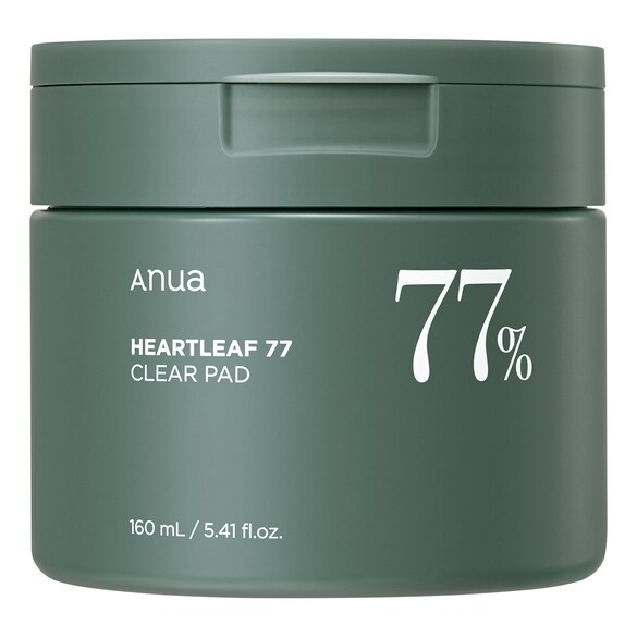 Heartleaf 77% Clear Pad - Proči&scaron;ćavajući tonirajući jastučići, ANUA