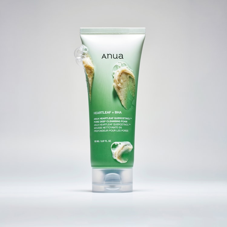 Heartleaf Quercetinol Pore Deep Cleansing Foam - Detergente purificante lenitivo