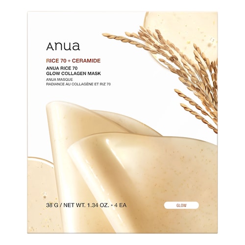 ANUA - Rice 70 Glow Collagen Mask