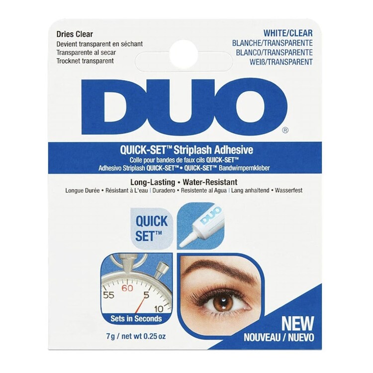 Duo Quickset Striplash Adhesive Clear - Klej do rzęs