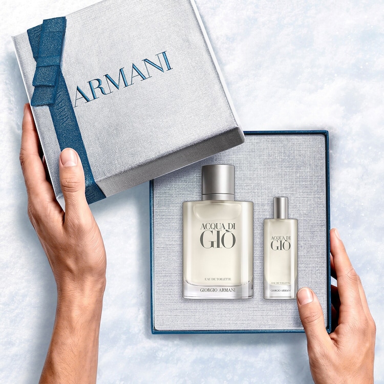 ACQUA DI GIO' Eau De Toilette - Cofanetto Profumo e Minisize