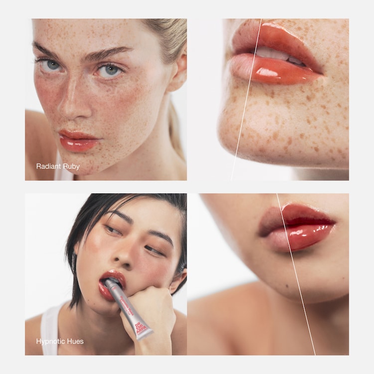 Radiant Ruby Nourishing Lip Tint - UV-Schutz und Pflege mit intensivem Glanz