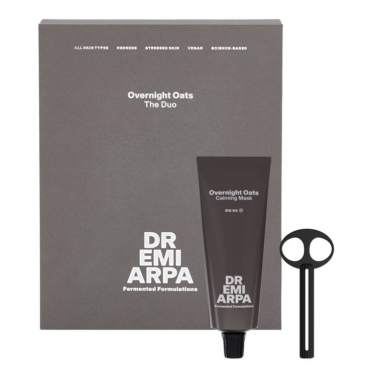 Overnight Oats The Duo Set - beruhigende Maske für gerötete und gestresste Haut