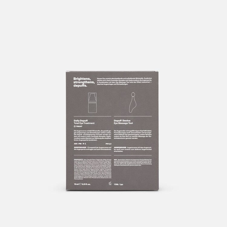 Daily Depuff The Duo Set - Coffret soin visage décongestionnant et illuminateur