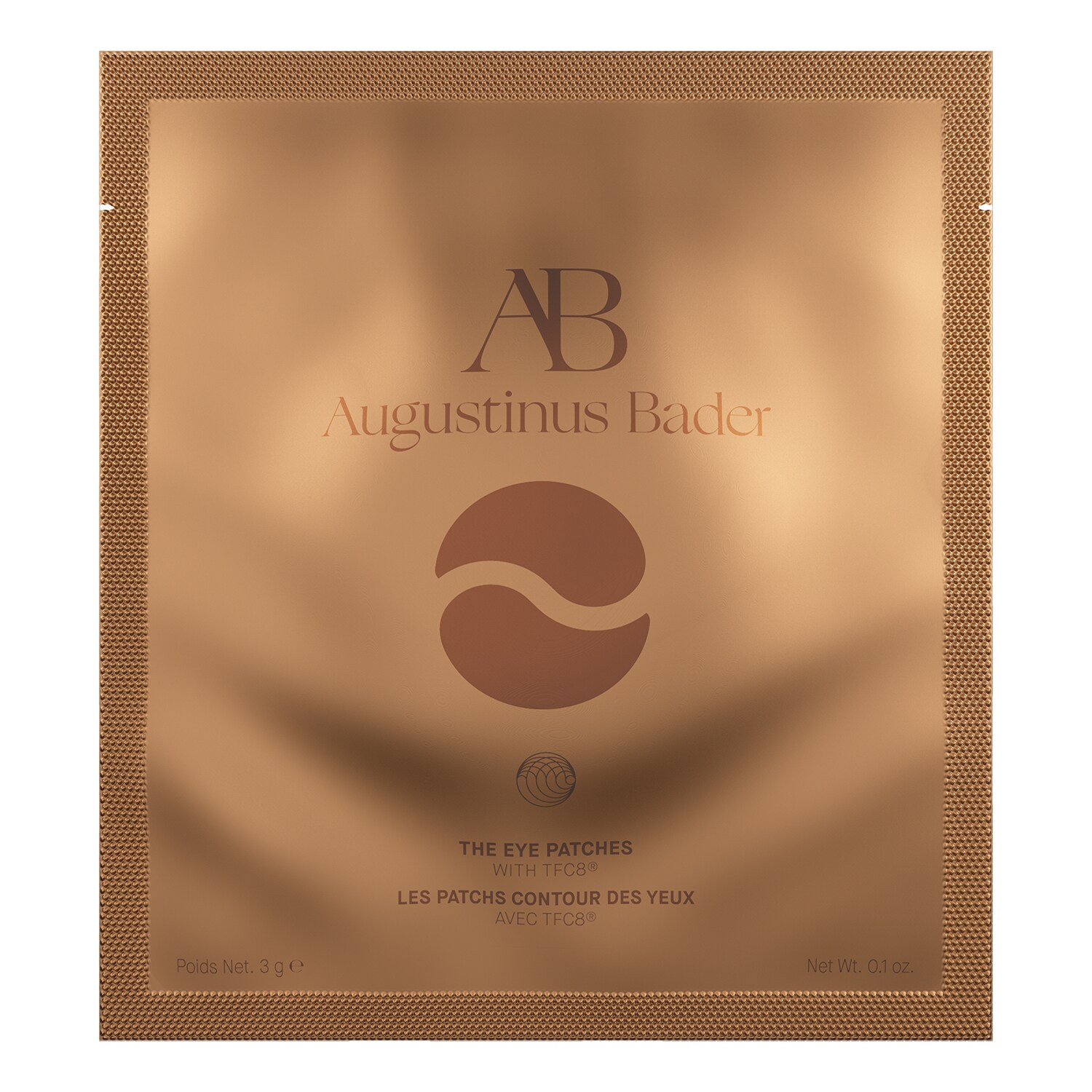 Augustinus Bader The Eye Patches Single Sachet revitalizační hydrogelová maska na oči 2 ks (1 pár)