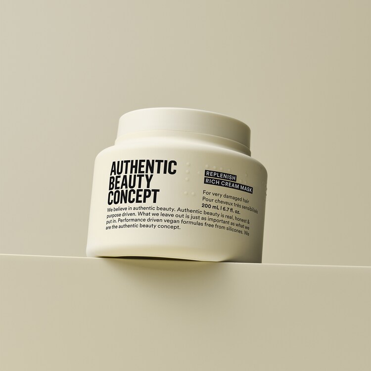 Replenish Rich Cream Mask - Maska odbudowująca do włosów grubych i kręconych