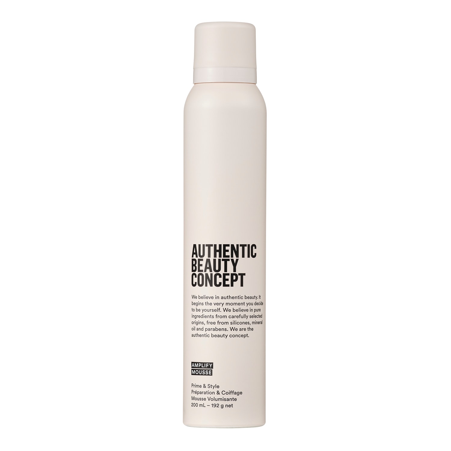 Authentic Beauty Concept Amplify Mousse - Leichte Styling-Mousse mit Volumeneffekt