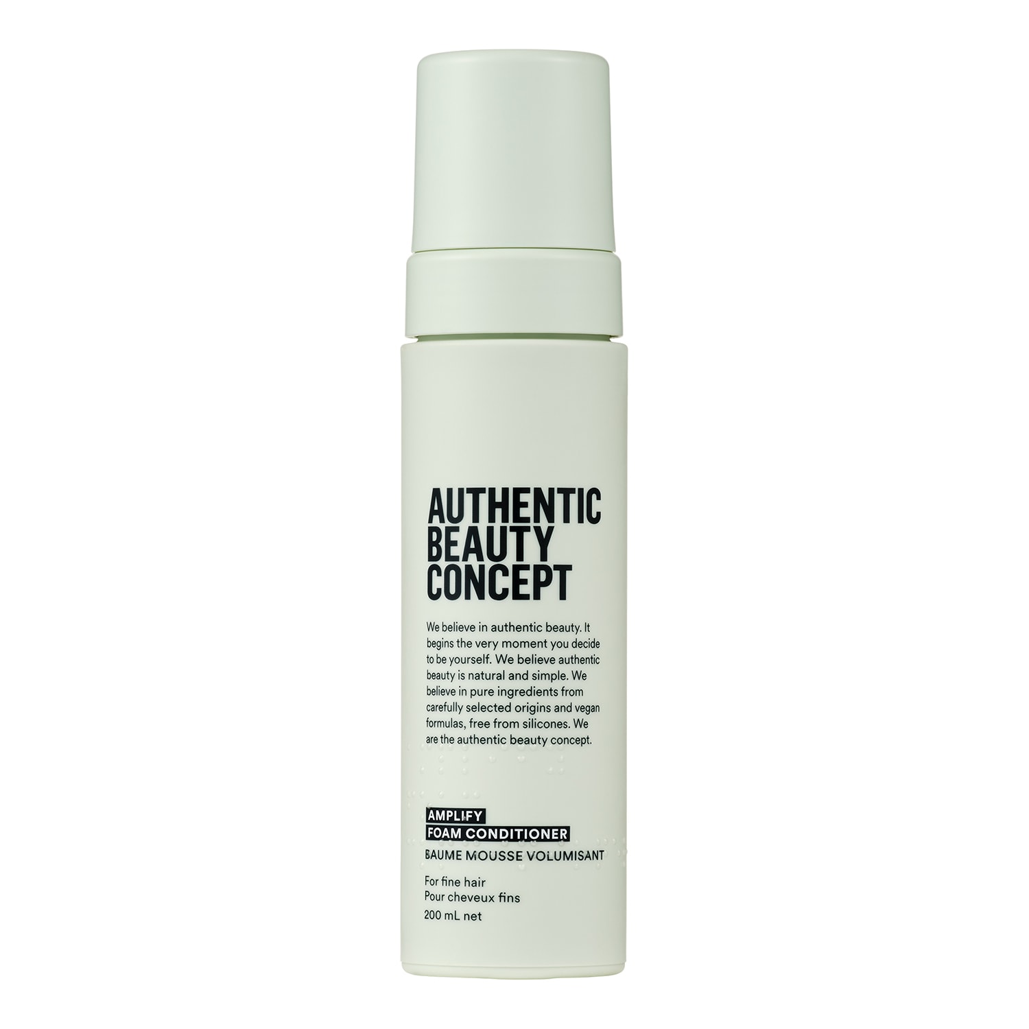 Authentic Beauty Concept Amplify Foam Conditioner - Volumen-Schaumbalsam für feines Haar