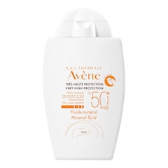 Fluide min&eacute;ral SPF 50+ - Soin solaire visage Tr&egrave;s haute protection, AVENE