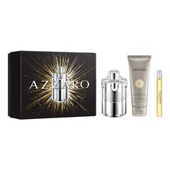 Wanted - Coffret Eau de Parfum, Gel Douche et Format Voyage, AZZARO