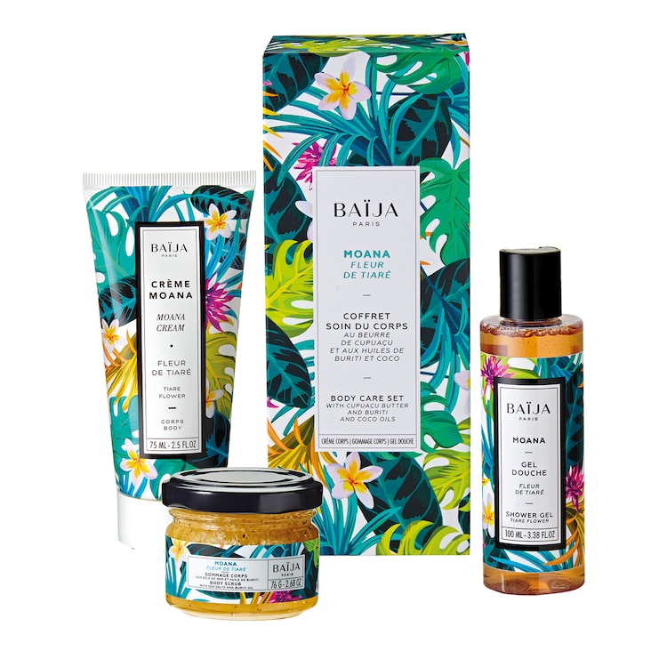 MOANA FLEUR DE TIARÉ  - Coffret Rituel Soins Corps