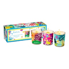 Moana Delirium Floral Jardin Pallanca - Trio Bougies Parfumees, BA&Iuml;JA