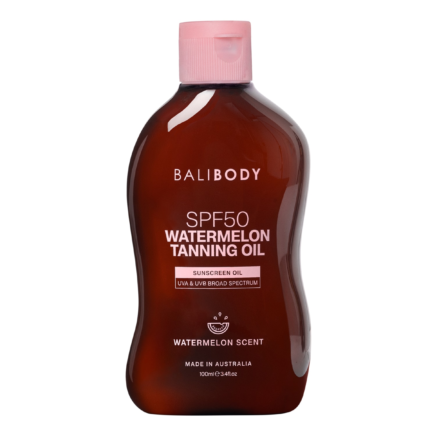 BALI BODY - Watermelon Tanning Oil SPF 50 – Ochranný opalovací olej