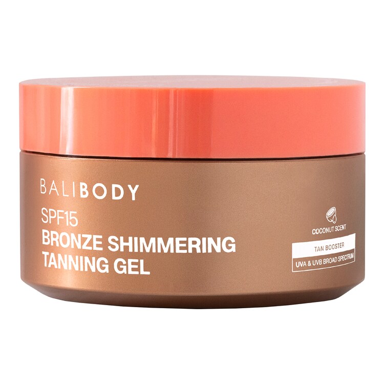 Shimmering Tanning Gel SPF 15 - Rozświetlający żel brązujący SPF 15