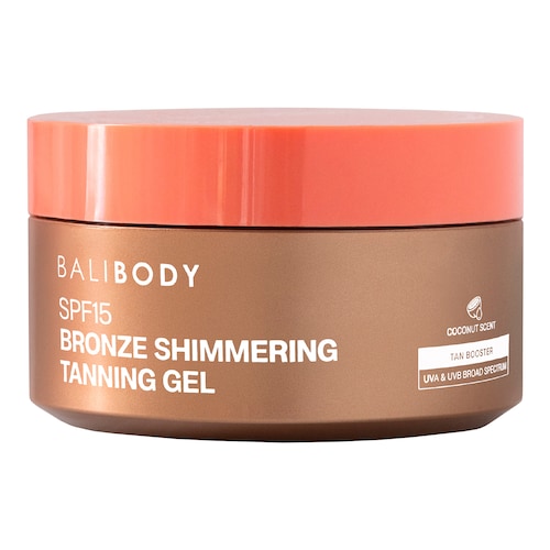BALI BODY - Shimmering Tanning Gel SPF 15 – Zářivý opalovací gel s SPF 15