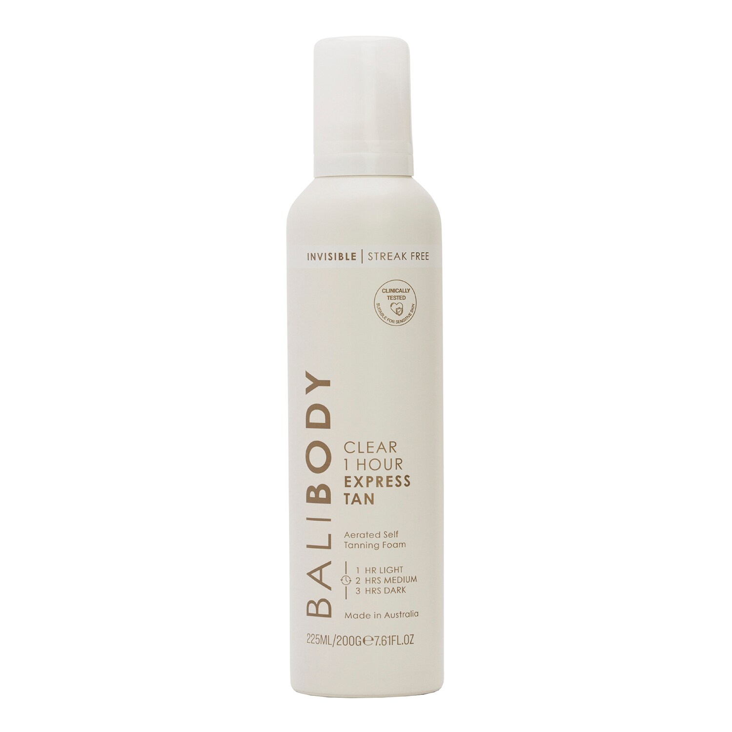 BALI BODY - Clear 1 Hour Express Self Tan - Samoopalovací přípravek s účinkem za 1 hodinu