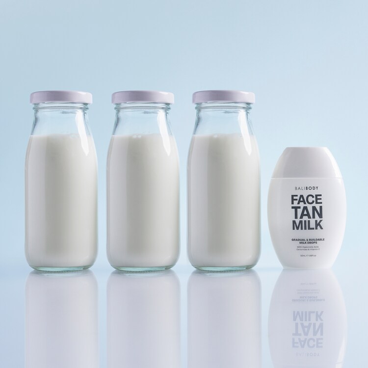 Face Tan Milk Drops - Selbstbräunungsmilch in Tropfenform für das Gesicht