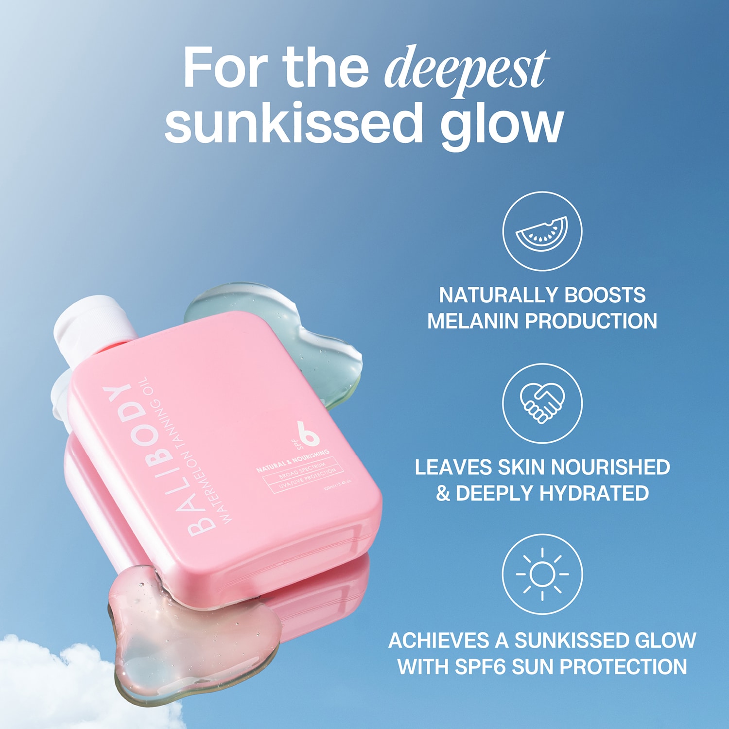 Watermelon Tanning Oil SPF15